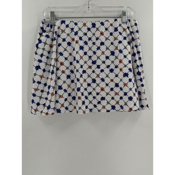 TAIL Women's "Cass" 16 Inch Pull On Golf Skort-LARGE Ret@$99 Multi-Color Poppy - Picture 2 of 12